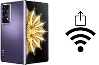 Come generare un codice QR con la password Wi-Fi su un Honor Magic V2