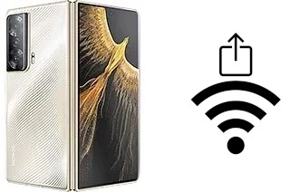 Come generare un codice QR con la password Wi-Fi su un Honor Magic Vs Ultimate