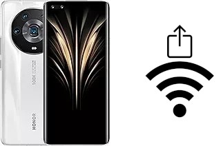 Come generare un codice QR con la password Wi-Fi su un Honor Magic4 Ultimate