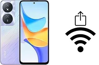 Come generare un codice QR con la password Wi-Fi su un Honor Play 50 Plus