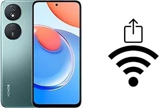 Come generare un codice QR con la password Wi-Fi su un Honor Play 8T