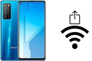 Come generare un codice QR con la password Wi-Fi su un Honor Play4