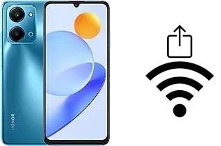 Come generare un codice QR con la password Wi-Fi su un Honor Play7T