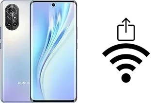 Come generare un codice QR con la password Wi-Fi su un Honor V40 Lite