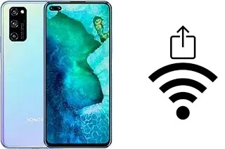 Come generare un codice QR con la password Wi-Fi su un Honor View30 Pro