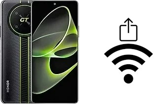 Come generare un codice QR con la password Wi-Fi su un Honor X40 GT