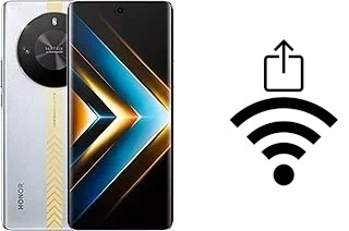 Come generare un codice QR con la password Wi-Fi su un Honor X50 GT