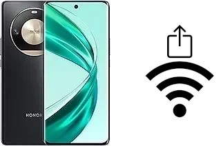 Come generare un codice QR con la password Wi-Fi su un Honor X50 Pro