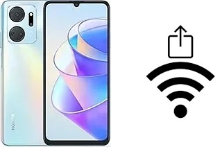 Come generare un codice QR con la password Wi-Fi su un Honor X7a