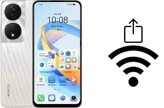 Come generare un codice QR con la password Wi-Fi su un Honor X7b 5G