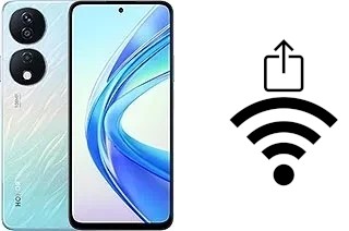 Come generare un codice QR con la password Wi-Fi su un Honor X7b