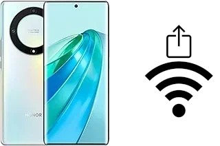 Come generare un codice QR con la password Wi-Fi su un Honor X9a