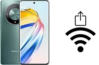 Come generare un codice QR con la password Wi-Fi su un Honor X9b