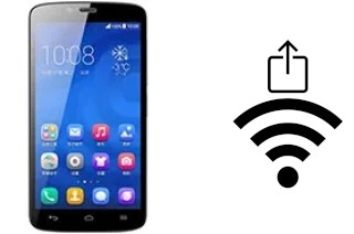 Come generare un codice QR con la password Wi-Fi su un Honor 3C Play