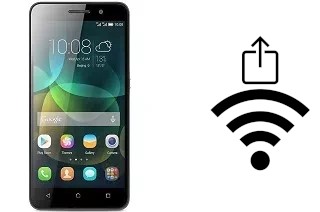 Come generare un codice QR con la password Wi-Fi su un Honor 4C