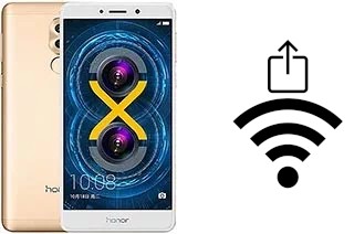 Come generare un codice QR con la password Wi-Fi su un Honor 6X