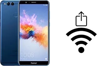 Come generare un codice QR con la password Wi-Fi su un Honor 7X