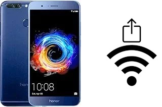 Come generare un codice QR con la password Wi-Fi su un Honor 8 Pro