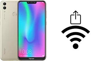 Come generare un codice QR con la password Wi-Fi su un Honor 8C