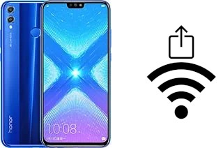 Come generare un codice QR con la password Wi-Fi su un Honor 8X