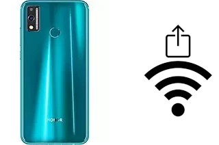 Come generare un codice QR con la password Wi-Fi su un Honor 9X Lite