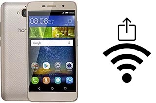 Come generare un codice QR con la password Wi-Fi su un Honor Holly 2 Plus