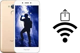 Come generare un codice QR con la password Wi-Fi su un Honor 6A (Pro)