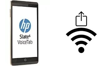 Come generare un codice QR con la password Wi-Fi su un HP Slate6 VoiceTab