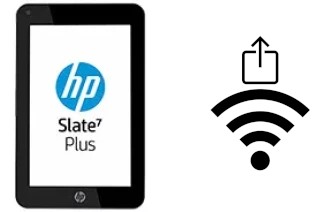 Come generare un codice QR con la password Wi-Fi su un HP Slate7 Plus