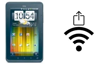 Come generare un codice QR con la password Wi-Fi su un HTC EVO View 4G