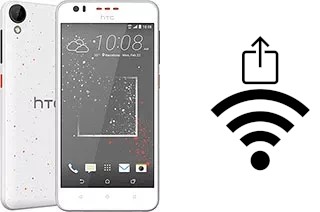 Come generare un codice QR con la password Wi-Fi su un HTC Desire 825