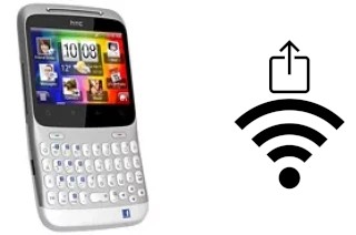 Come generare un codice QR con la password Wi-Fi su un HTC ChaCha