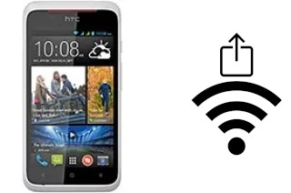 Come generare un codice QR con la password Wi-Fi su un HTC Desire 210 dual sim