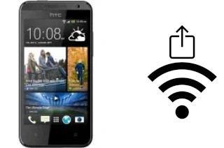 Come generare un codice QR con la password Wi-Fi su un HTC Desire 300