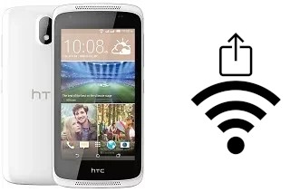 Come generare un codice QR con la password Wi-Fi su un HTC Desire 326G dual sim