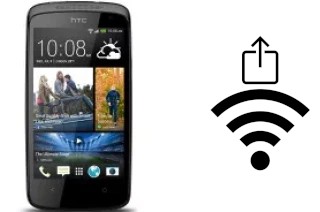 Come generare un codice QR con la password Wi-Fi su un HTC Desire 500