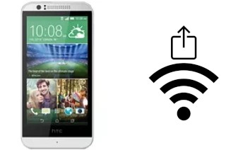 Come generare un codice QR con la password Wi-Fi su un HTC Desire 510