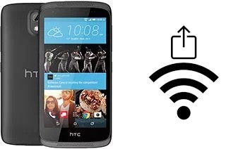 Come generare un codice QR con la password Wi-Fi su un HTC Desire 526