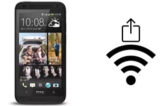 Come generare un codice QR con la password Wi-Fi su un HTC Desire 601 dual sim