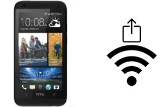 Come generare un codice QR con la password Wi-Fi su un HTC Desire 601