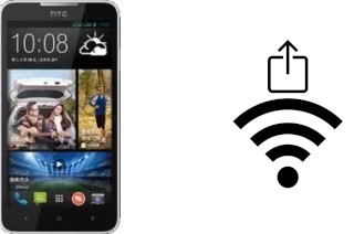 Come generare un codice QR con la password Wi-Fi su un HTC Desire 616