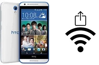 Come generare un codice QR con la password Wi-Fi su un HTC Desire 620