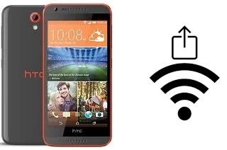 Come generare un codice QR con la password Wi-Fi su un HTC Desire 620G dual sim