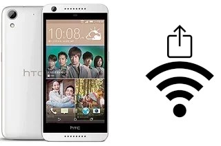 Come generare un codice QR con la password Wi-Fi su un HTC Desire 626