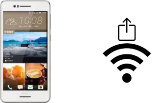 Come generare un codice QR con la password Wi-Fi su un HTC Desire 728G