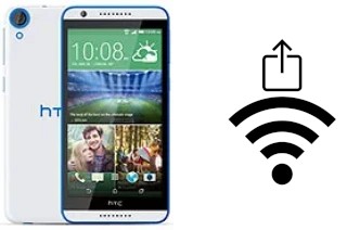 Come generare un codice QR con la password Wi-Fi su un HTC Desire 820s dual sim