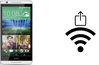 Come generare un codice QR con la password Wi-Fi su un HTC Desire 820s