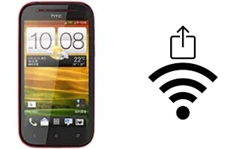 Come generare un codice QR con la password Wi-Fi su un HTC Desire P