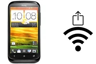 Come generare un codice QR con la password Wi-Fi su un HTC Desire X