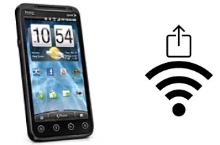 Come generare un codice QR con la password Wi-Fi su un HTC EVO 3D CDMA